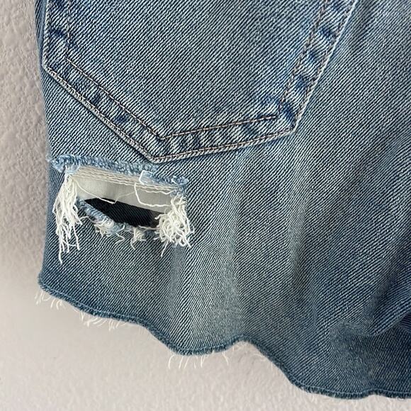 Hollister Ultra High Rise Mom Short 3" Hollister Vintage Stretch 25 / 1 - Picture 5 of 7